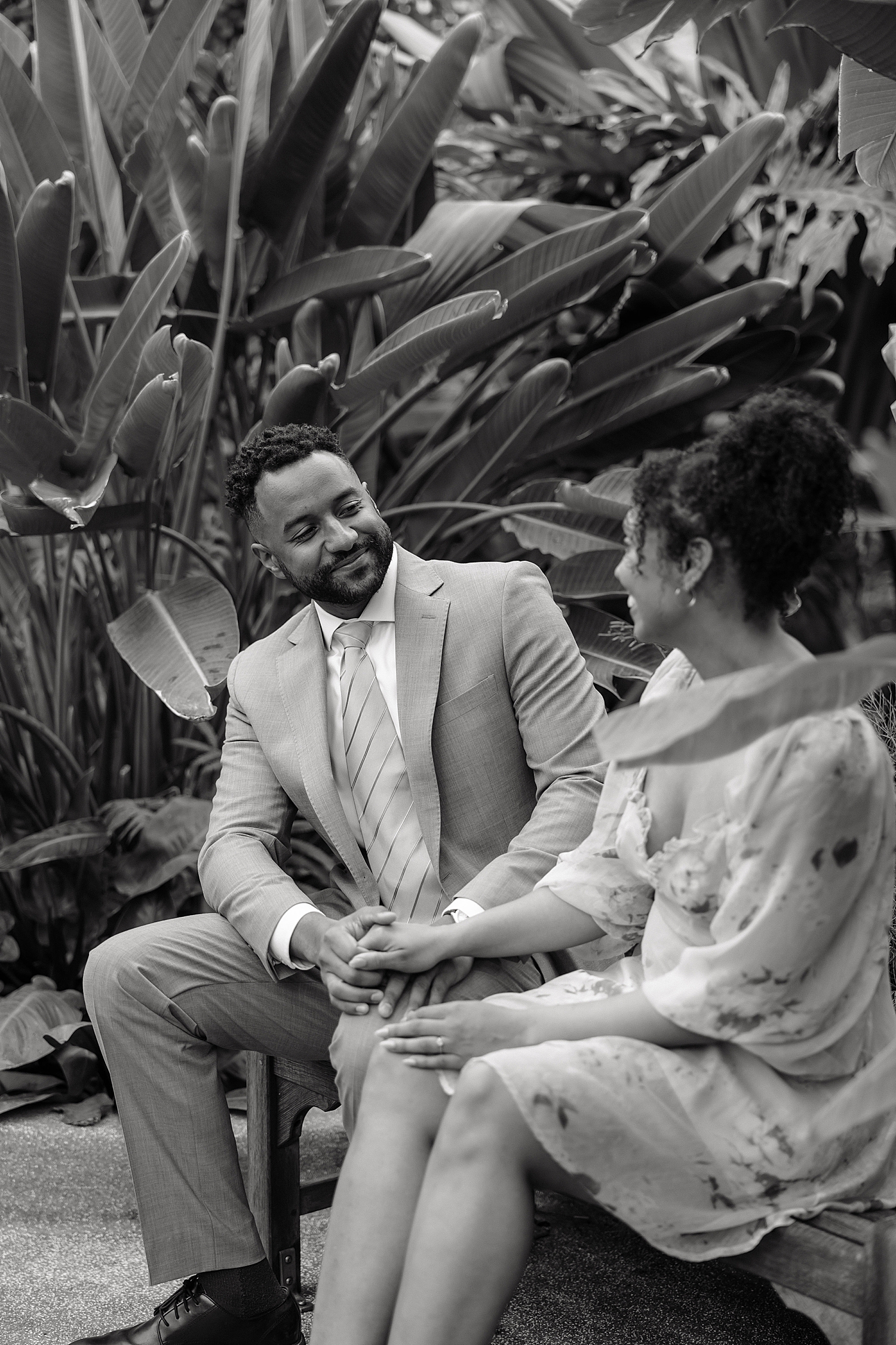 man gazes at his wife-to-be with such fondness by Sharp Impressions Photo