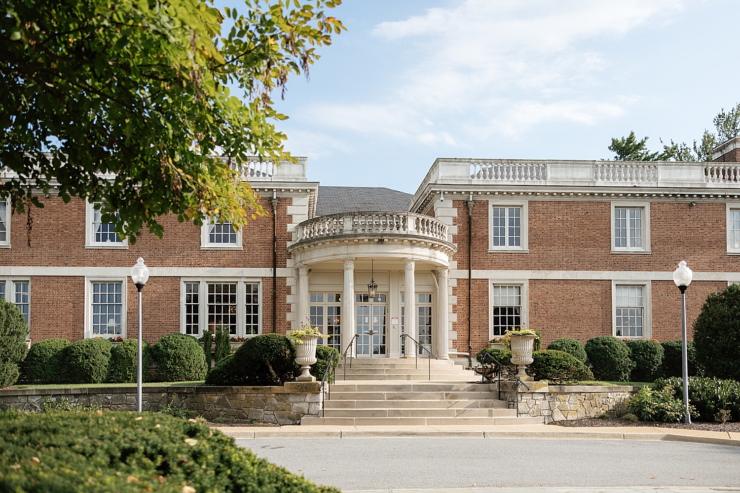 old historic house on the East Coast by Maryland wedding photographer